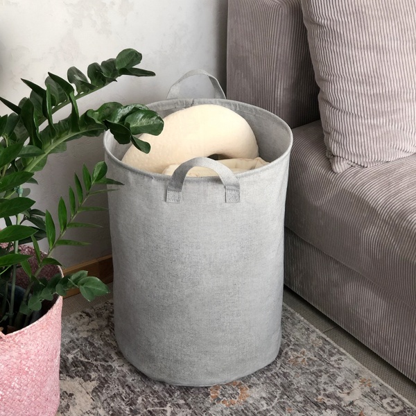 Корзина для хранения универсальный MVM TH-01 GRAY 500x360x360 мм