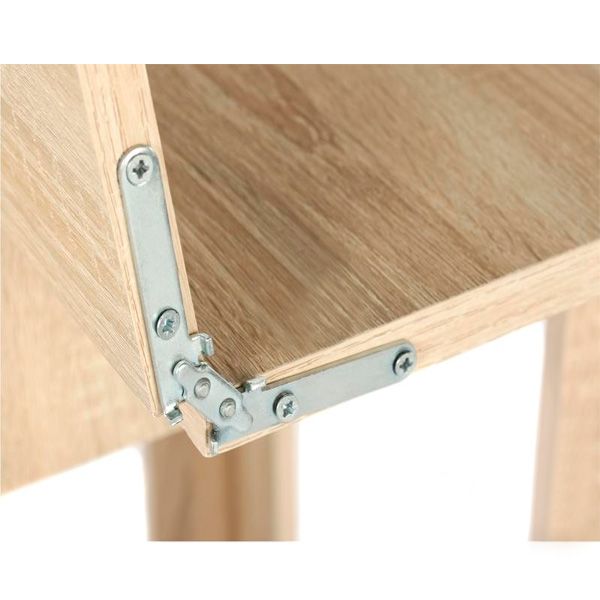 Уголок кухонный Компанит Император со столом и 2 табуретками дуб сонома бронза