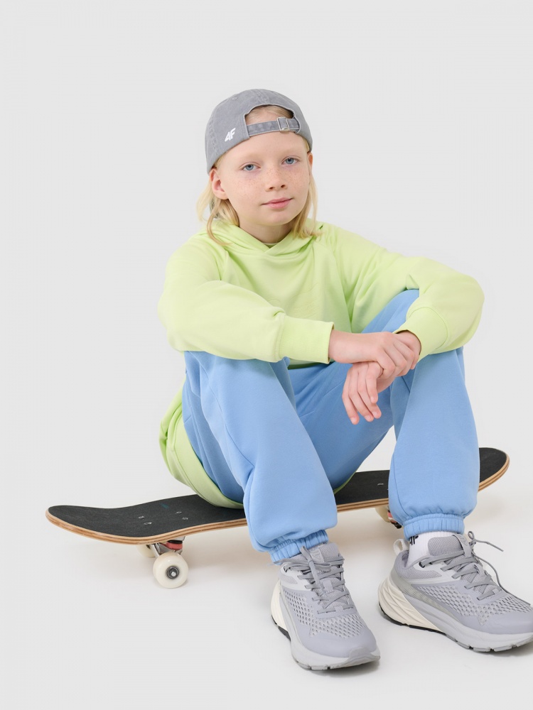 Джемпер 4F SWEATSHIRT M1712 4FJWSS25TSWSM1712-45N р.152 салатовый