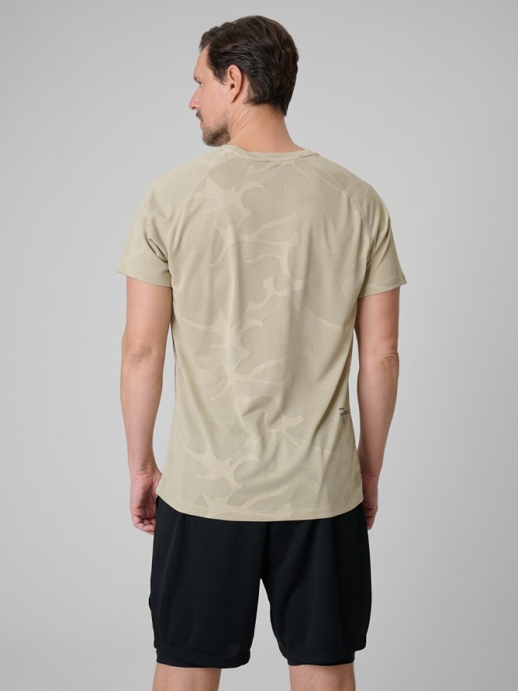 Футболка 4F 4FWSS26TFTSM1777-83S р.S бежевый