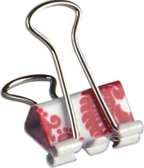 Набор биндеров Deli 8494 микс 25 мм 12 шт. 