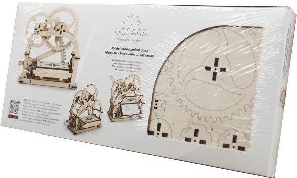Конструктор Ukrainian Gears Механическая шкатулка 70001