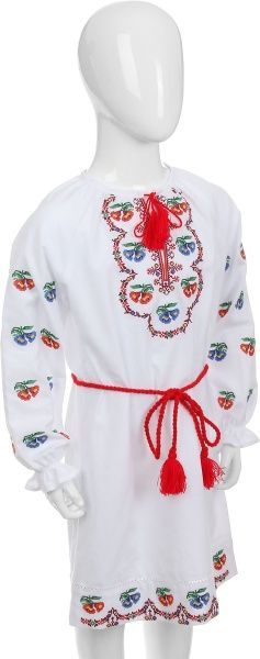 Платье Эдельвика р.146 белый 827-18/09 