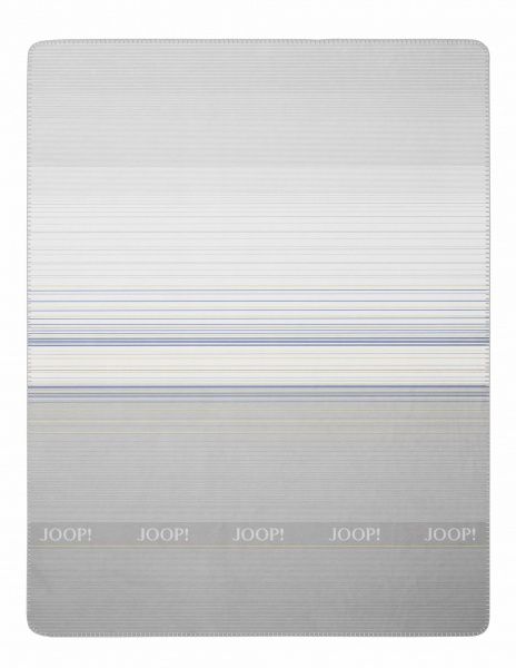 Плед FIT Silber-Limone 150x200 см серый/синий/желтый Billerbeck 