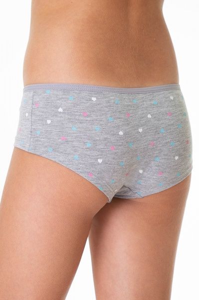 Трусики для девочек KOSTA 0201-4 р.110-116 серый 
