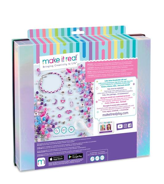 Набір для створення шарм-браслетів Make it Real з кристалами Swarovski «Чарівні коштовності» MR1723