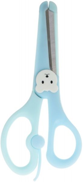 Ножницы детские Космос голубые