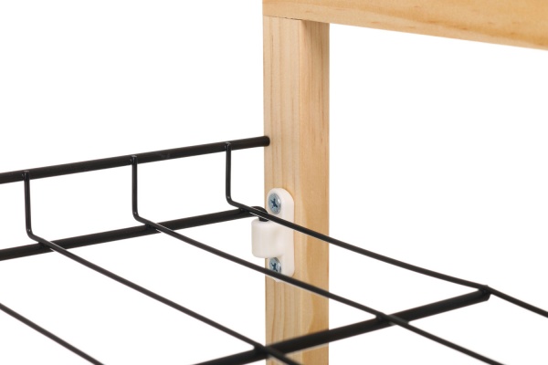 Подставка для обуви 3 уровня CR00283 300x575x595 мм / коричневый 