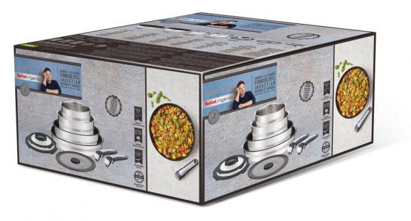 Набір посуду Ingenio от Jamie Oliver 9 предметів L9569132 Tefal
