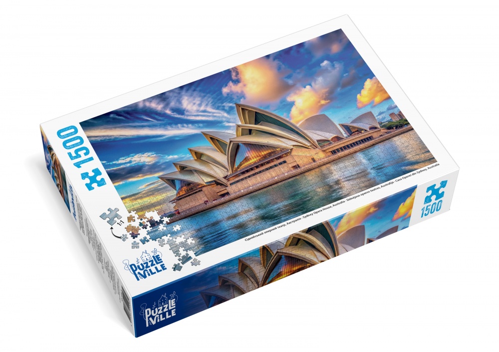 Пазл PUZZLEVILLE Сиднейский оперный театр, Сидней, Австралия 1500 элементов PZL1500_6