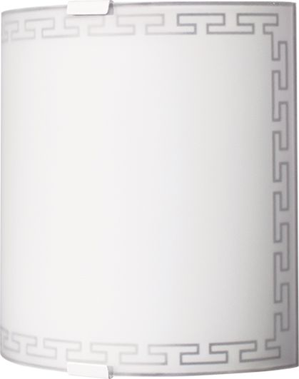 Светильник настенно-потолочный Геотон НББ 01-60-885 21072 1x60 Вт E27 белый с рисунком 