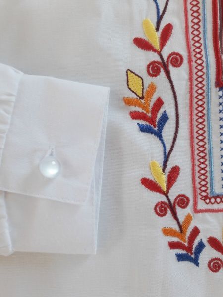 Вишиванка для дівчаток Едельвіка 235-20/09 р.146 білий 