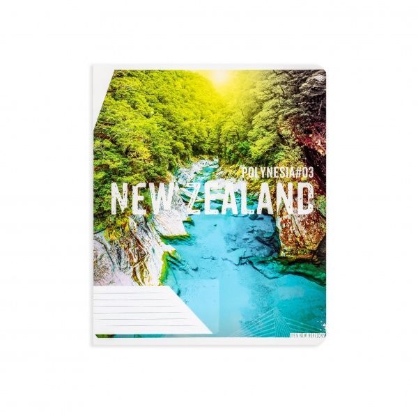 Комплект тетрадей Панорама 18 листов в клетку 25 шт. Поділля