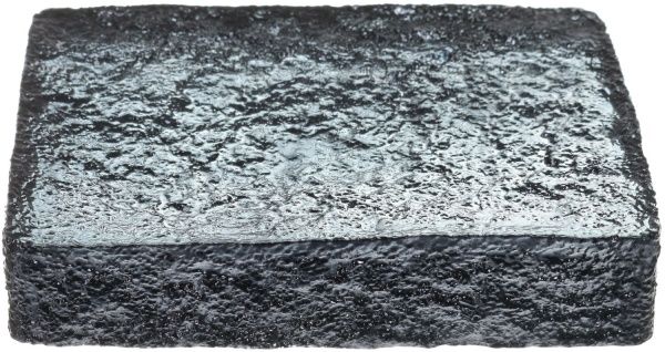 Мыльница Luna doris черная 10х7 см