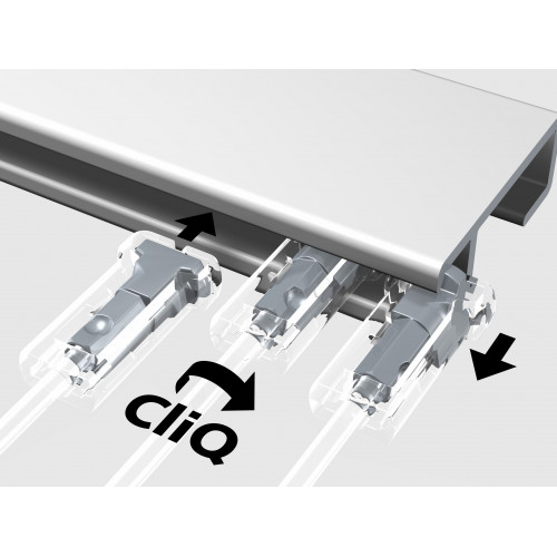Комплект волосіні для системи підвішування картин Twister 2 мм Cliq2Fix 300 см до 20 кг прозорий Artiteq