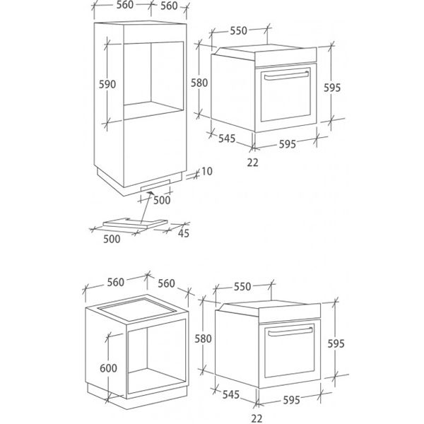 Духова шафа Candy FCP825XL