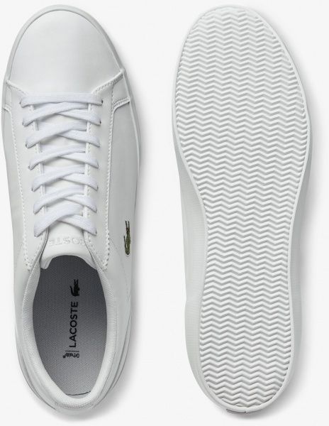 Кеди Lacoste LEROND BL 1 CMA 733CAM1032001 р. UK 8 білий