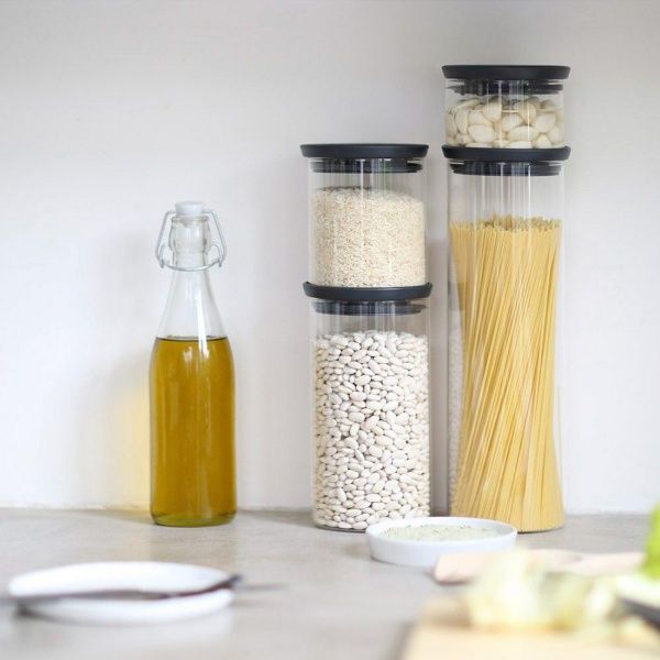 Банка с крышкой Canisters 0,3 л 00800227 Brabantia