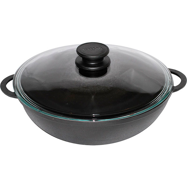Сковорода WOK с крышкой 28 см 0528C Biol