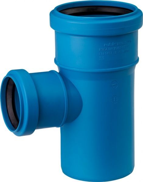 Трійник редукційний Valsir TRIPLUS d110/50 87° 12 dB(A)