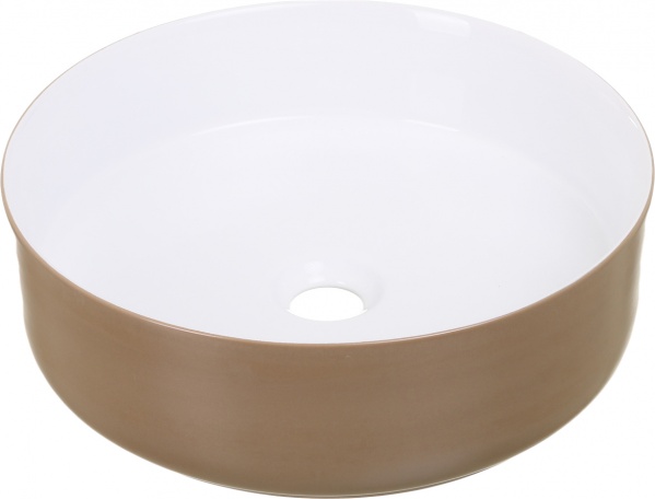 Умывальник Imprese накладной капучино-белый i11262