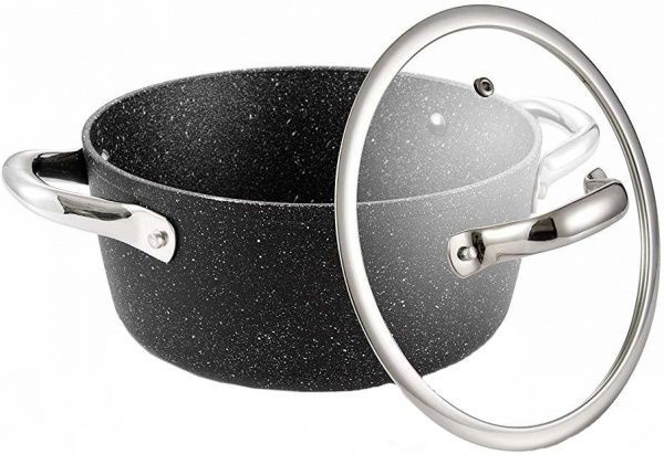 Каструля з кришкою President stone 4.5 л 780335 Tescoma