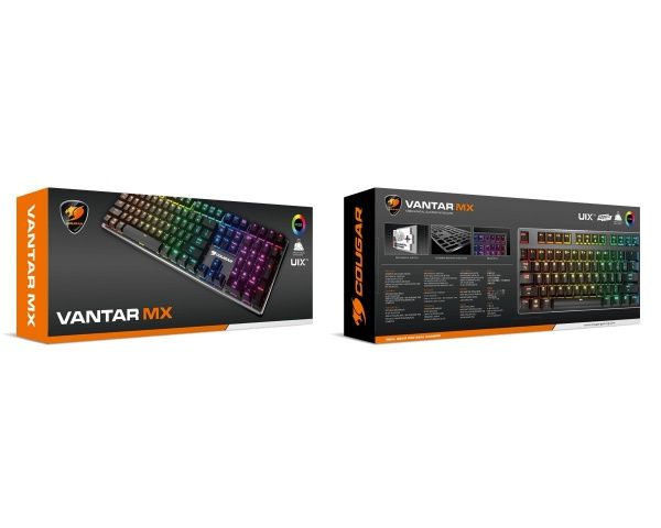 Клавиатура игровая Cougar Vantar MX (VANTAR MX, Red Sw) Клавиатура игровая Cougar Vantar MX black