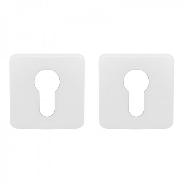 Накладка RDA Eco plus PT 13 під циліндр PZ матовий білий