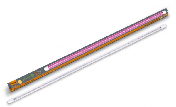 Лампа светодиодная для растений Videx 1200 mm FITO 18 Вт T8 матовая G13 220 В 3000 К 27000 