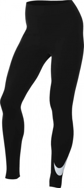Лосины Nike W NSW NK CLSC GX HR TGHT SWSH DV7795-010 р.XS черный