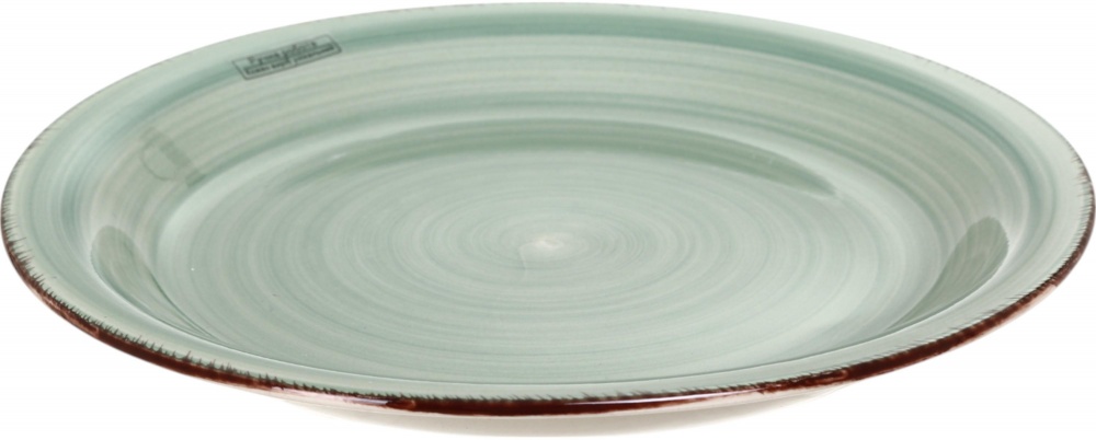 Тарілка обідня Fiora Retro Green 19 см