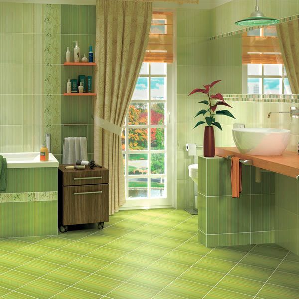 Плитка Opoczno Calipso 333x333 мм зелений