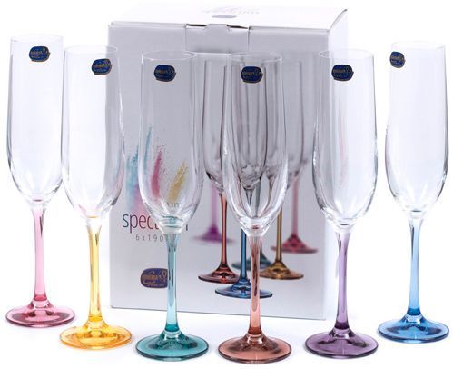Набор бокалов для шампанского Spectrum 190 мл 6 шт b40729-382222 190 мл 6 шт. Bohemia 