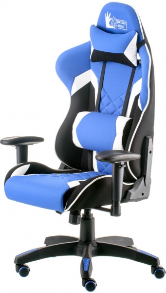Крісло Special4You ExtremeRace 3 E5647 чорно-синій 
