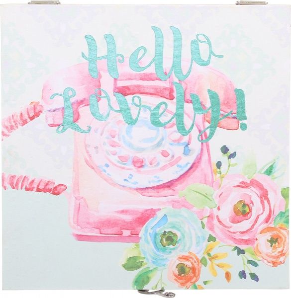 Шкатулка для украшений Розовый телефон 26x27x12 см