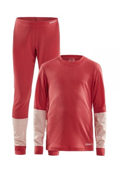 Комплект термобілизни Craft Baselayer Set Junior 1905355-481704 122/128 рожевий