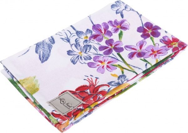 Рушник кухонний Яскравість 65x44 см La Nuit білий із принтом 