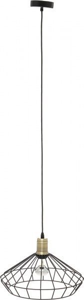 Подвес Eglo Denham 1x60 Вт E27 черный 49788 