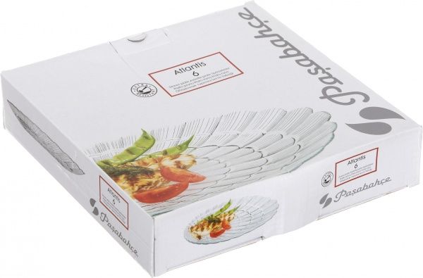 Набір тарілок набір страв 240 мм Pasabahce 