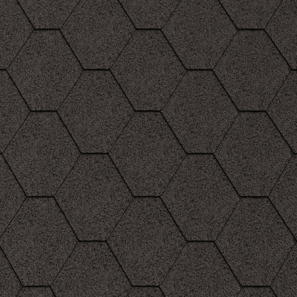 Битумная черепица MATIZOL® RESIDENCE сота графитовая 3 кв.м
