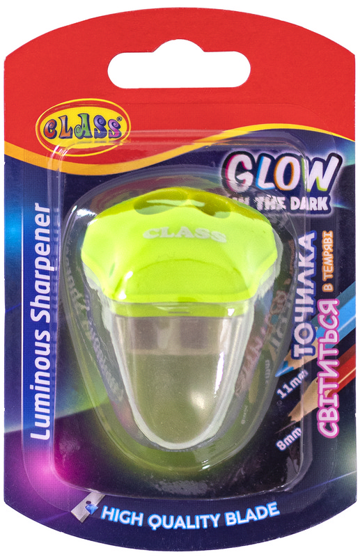 Чинка GLOWING 2 отвори d8/11 мм 4818-1С CLASS