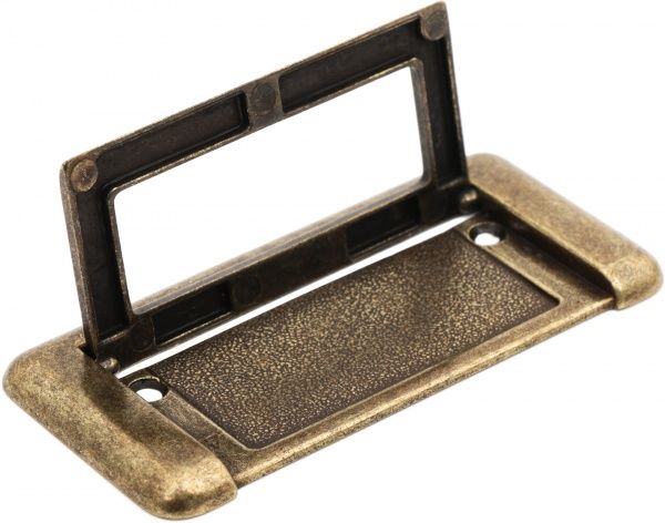 Меблева ручка 64 мм антична латунь REI 229-AB