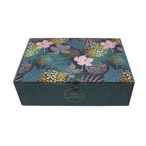 Скринька Джунглі M 18x26x7,5 см зелений CooverBox