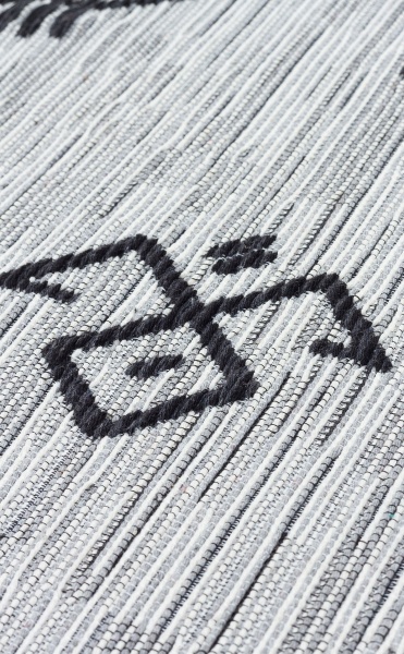 Килим Ekohali Arya AR 23 Grey 120x180 см двосторонній 