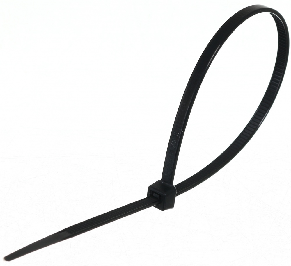 Стяжка для кабелю HausMark 3,5х250 мм 100 шт. чорний