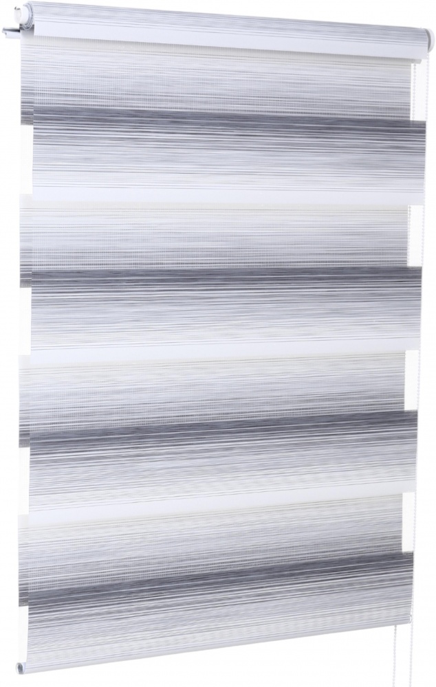 Ролета мини Vivendi градиент K901 серая 64x160 см