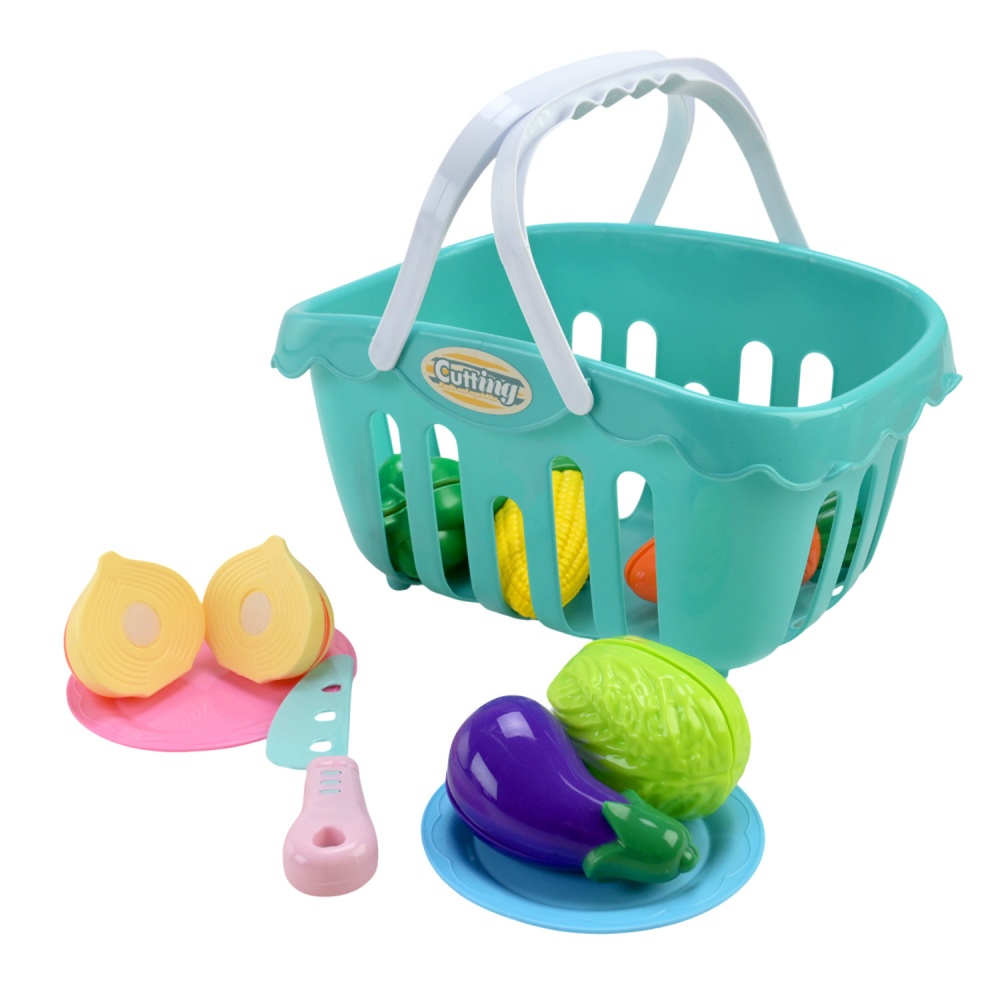 Ігровий набір продуктів Shantou овочі у кошику CF905