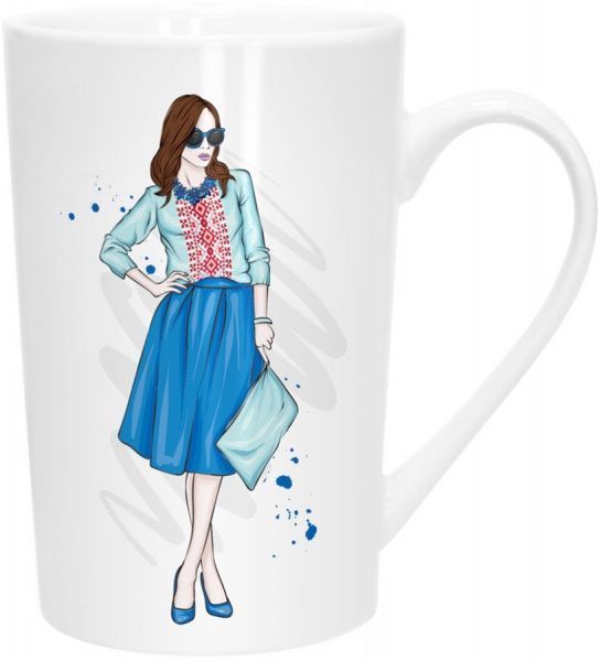 Чашка Модная девушка 390 мл 21-279-081 Keramia