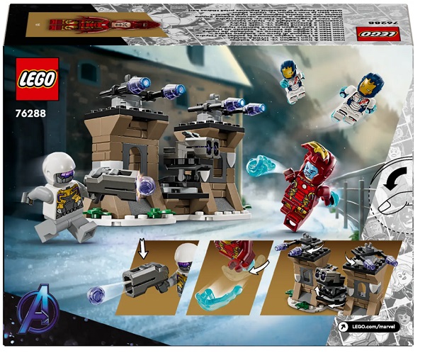Конструктор LEGO Super Heroes Marvel Залізна Людина і Залізний легіон проти солдата Гідри 76288
