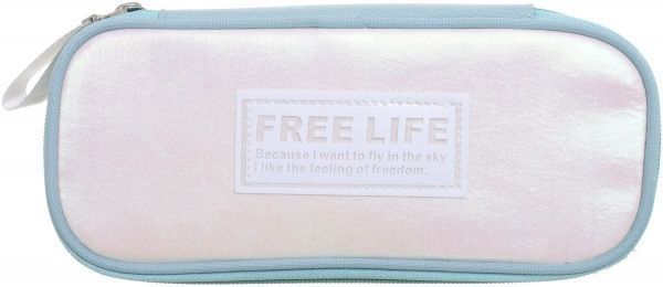 Пенал каркасний Free life перлинний